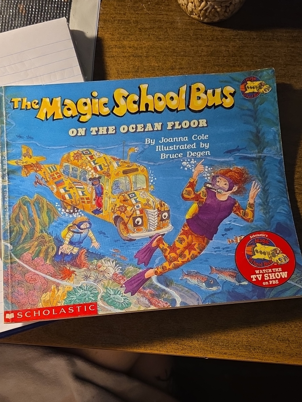 3 Vintage Scholastic The Magic School Bus: On the Ocean Floor -
